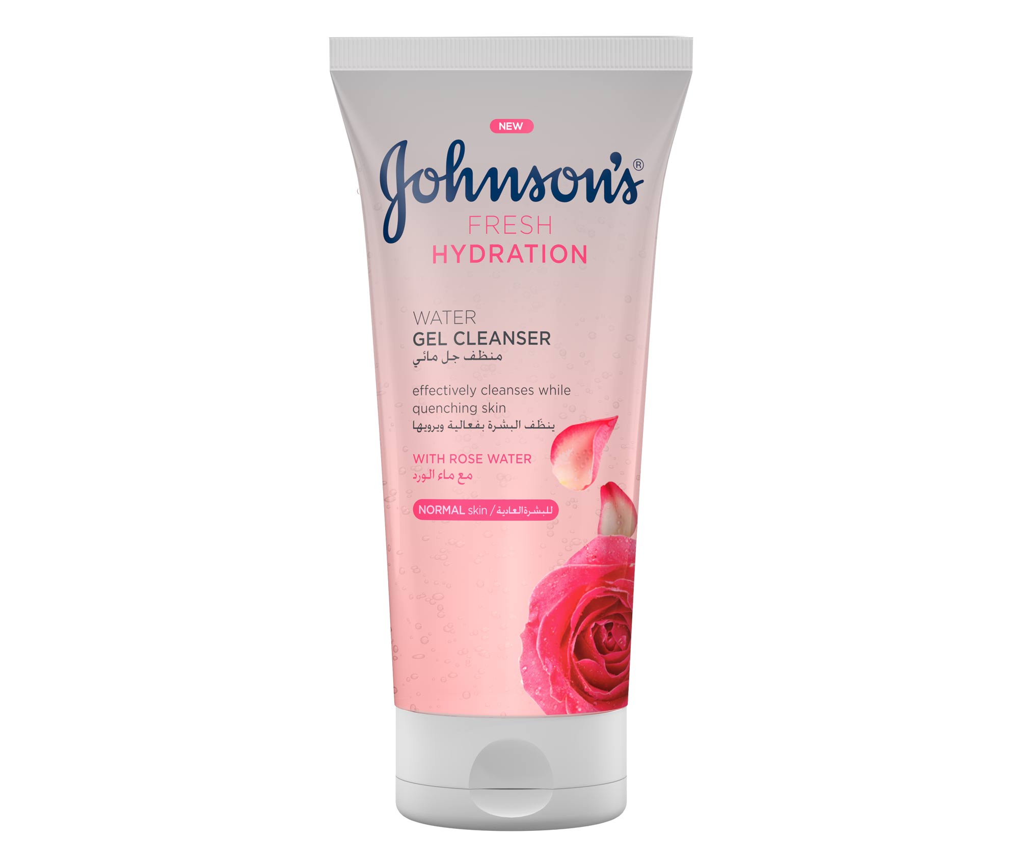 JOHNSON'S® Fresh Hydration® Water Gel Cleanser with Rose ...